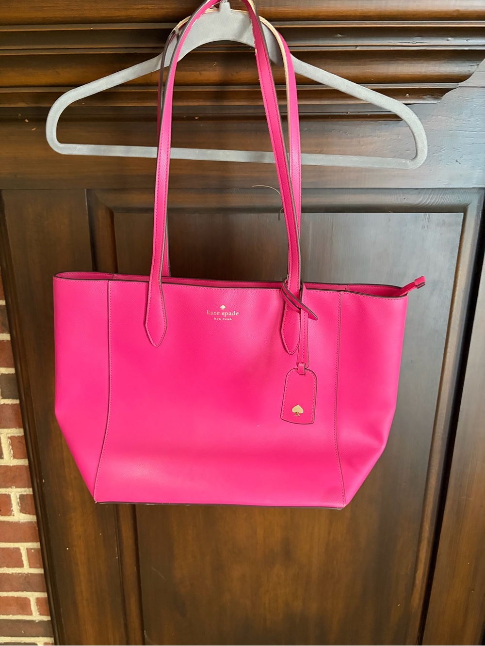 Kate Spade hot pink tote